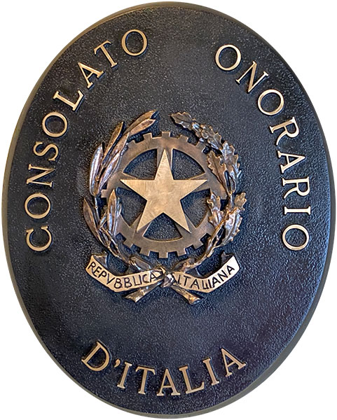 ITALY-Honorary-Consulate-Plaque