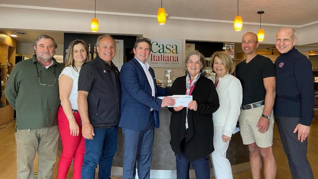 Centioli Family Gives $50,000 to Casa Italiana