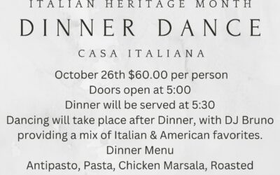 Italian Heritage Dinner Dance